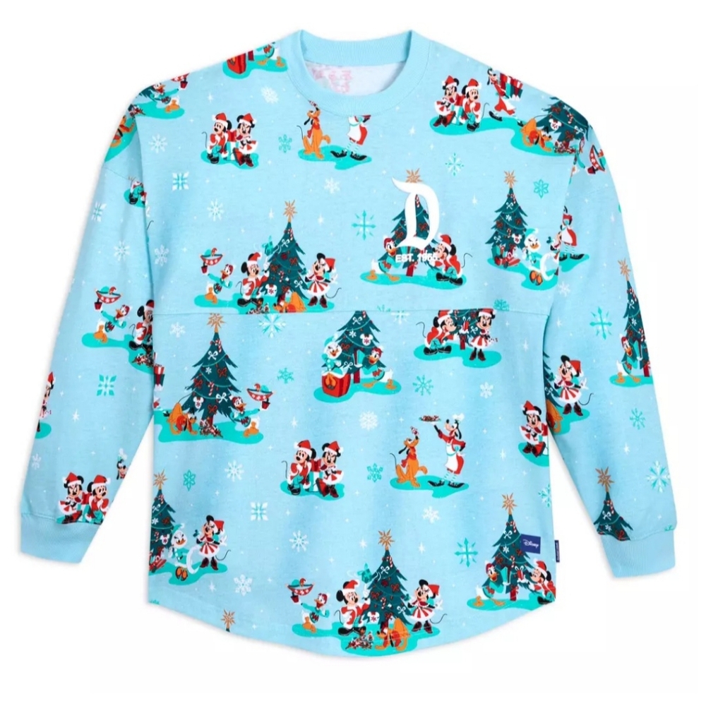 Santa Mickey Mouse and Friends Holiday Spirit Jersey